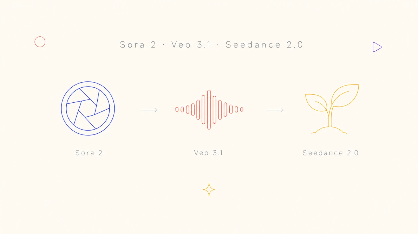 Sora 2 vs Veo 3.1 vs Seedance 2.0 After Retirement